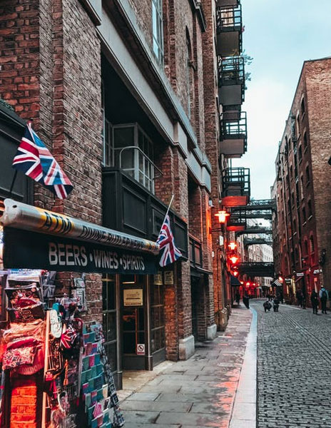 Market area in London