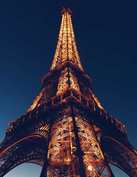 Eiffel Tower in Paris, France
