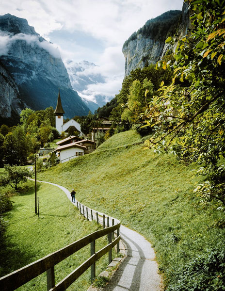 Beautiful Landscape in Switzerland